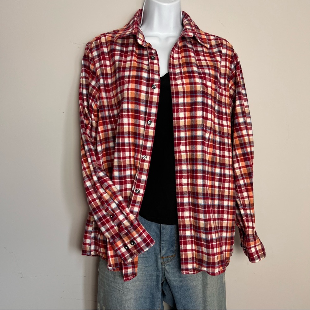 Burberry Black Label Plaid Button-Down Shirt
